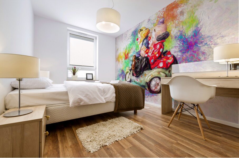 Colors Of Carnival Creativity  Mural print