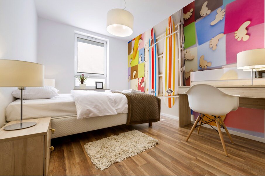 Coasting Colors Mural print