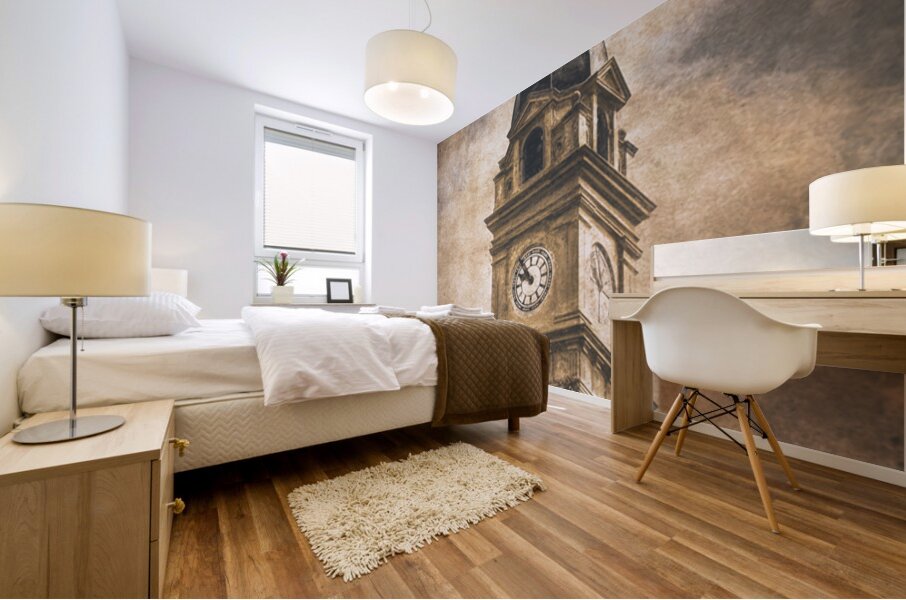 Bundaberg Post Office Clock Tower Mural print