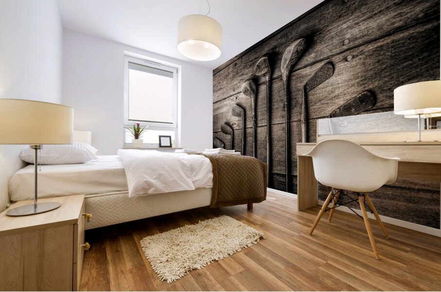 Not Over The Hill Mural print