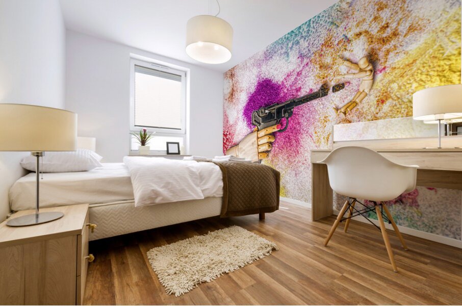 Lipstick Hit Mural print