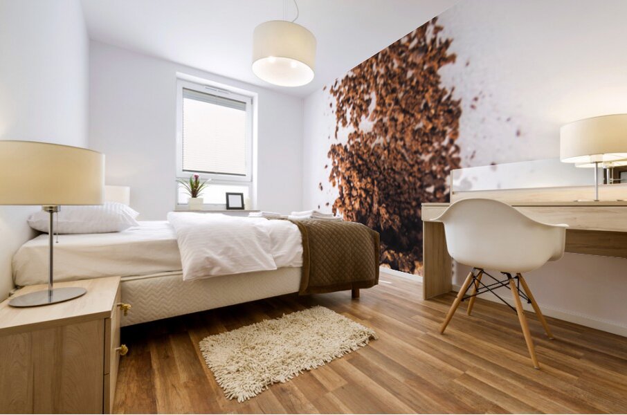 Ground Coffee Mural print