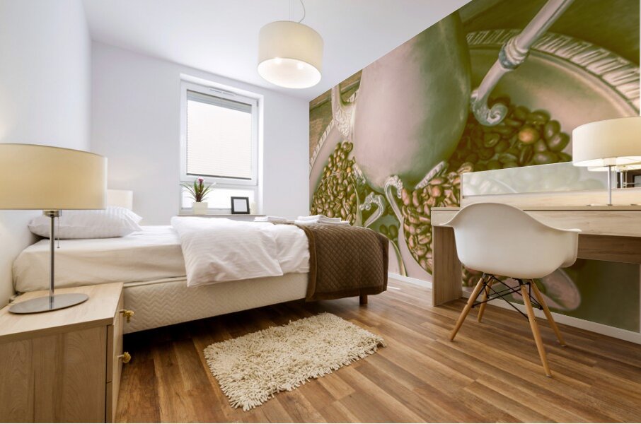 High Coffee Mural print