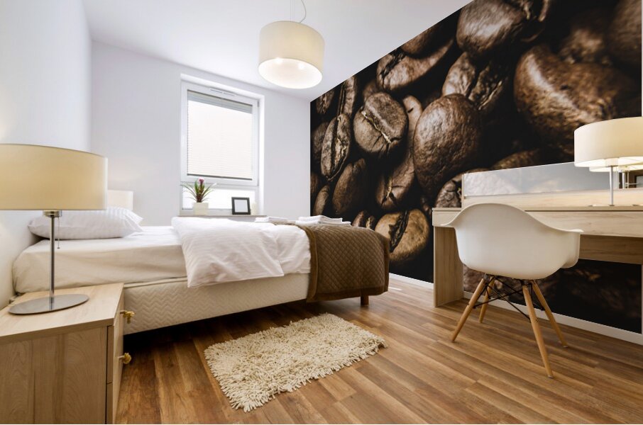 Black Bean Cafe Mural print