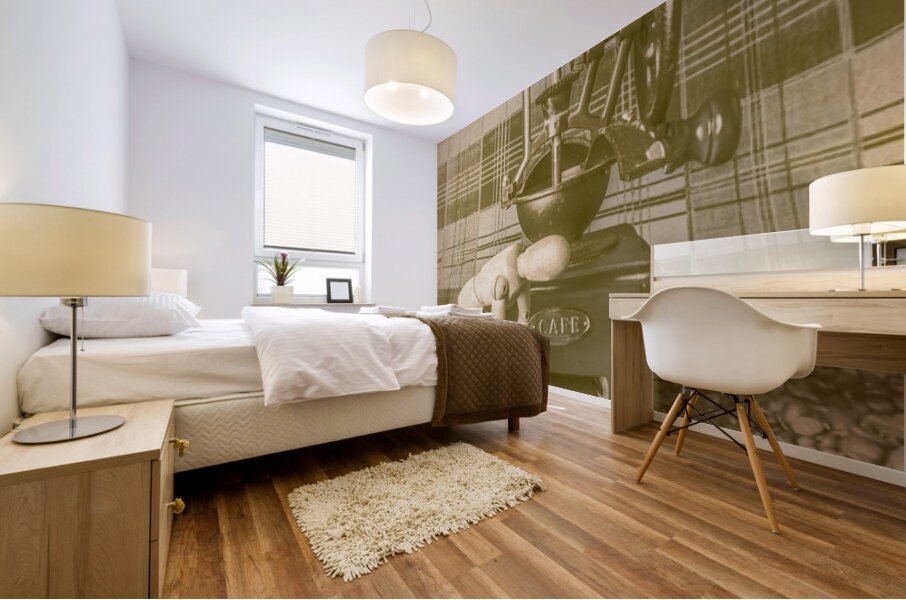 Classic Coffeemaker Mural print