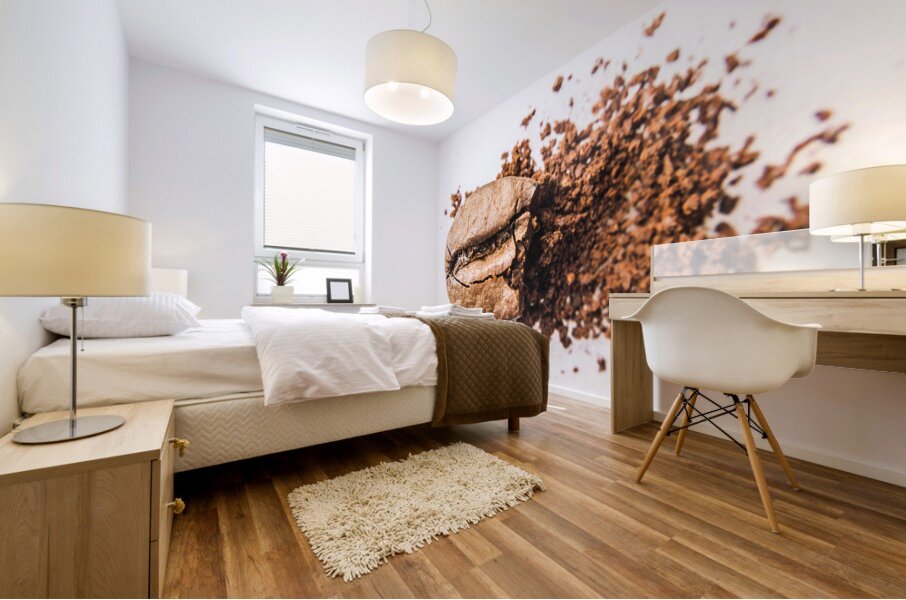 Coffee Crush Mural print