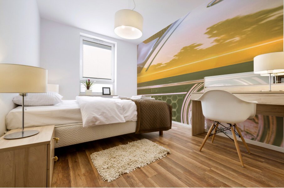 Hard Stuff Mural print