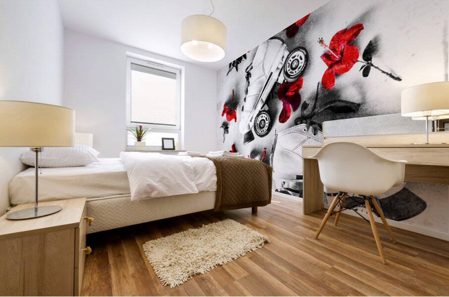 Skate Dates Mural print