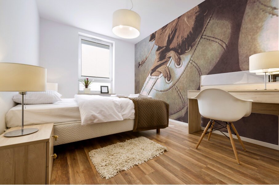 Faded Summer Memories Mural print