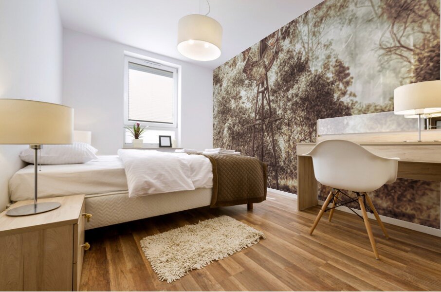 Forgotten Farmstead Mural print