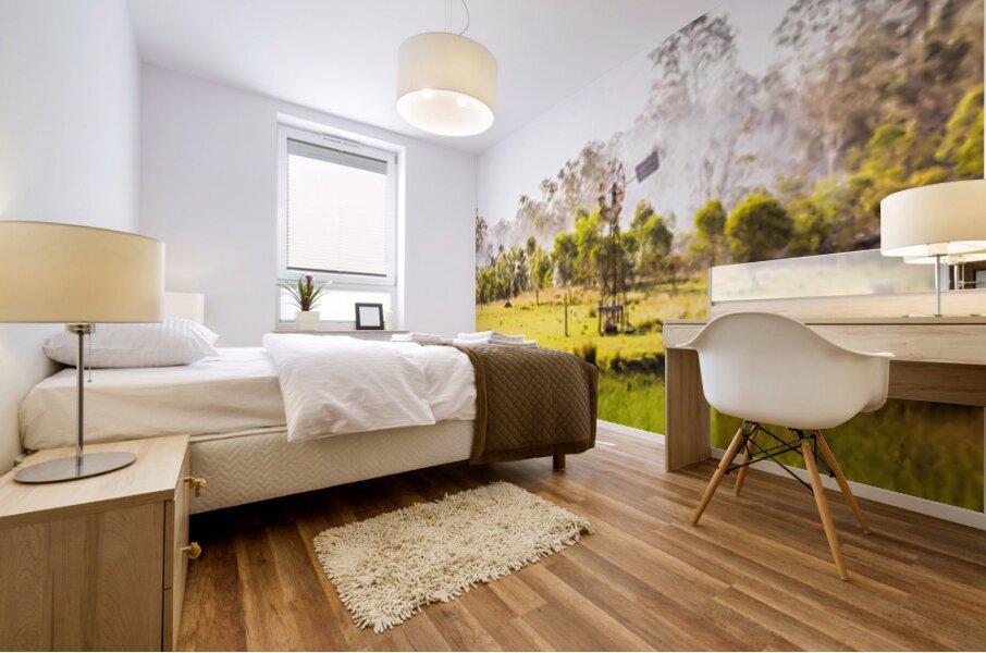 And Summer Dreaming. Mural print