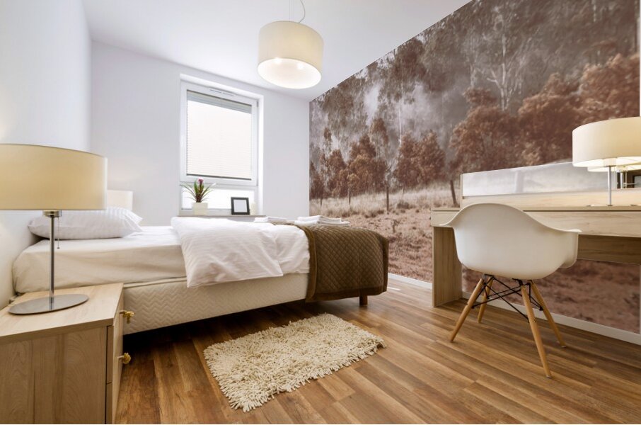 Misty Beauty Mural print