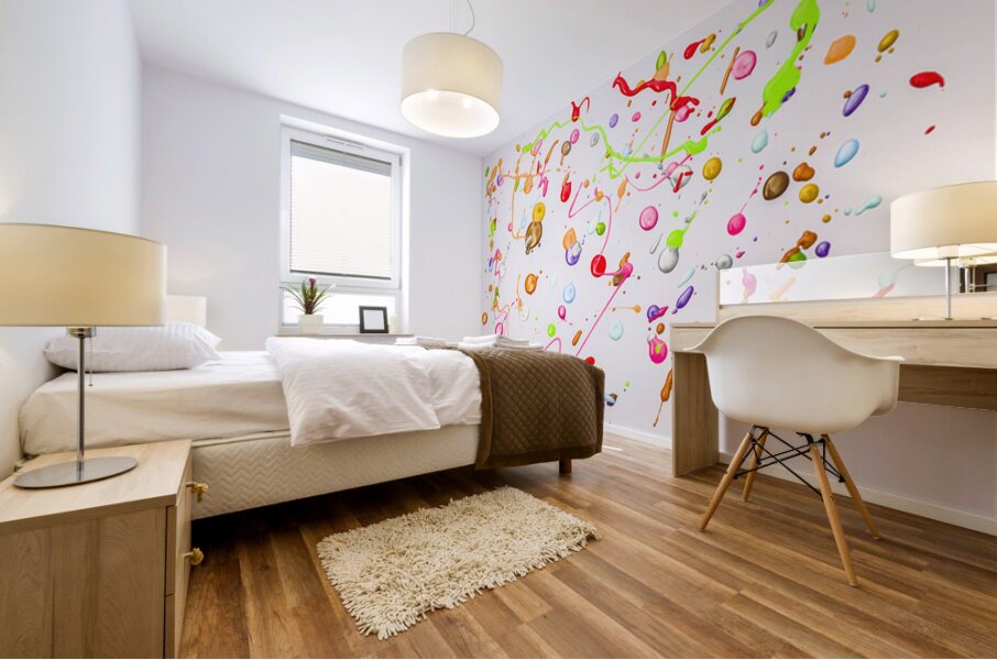 Dynamic Dispersion Mural print