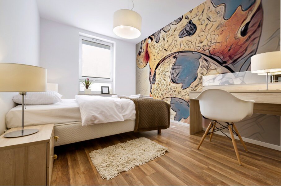 Folky Cow Collective Mural print