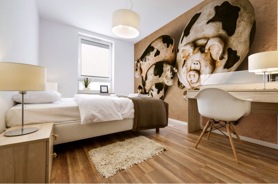 Barn Farmplay Mural print