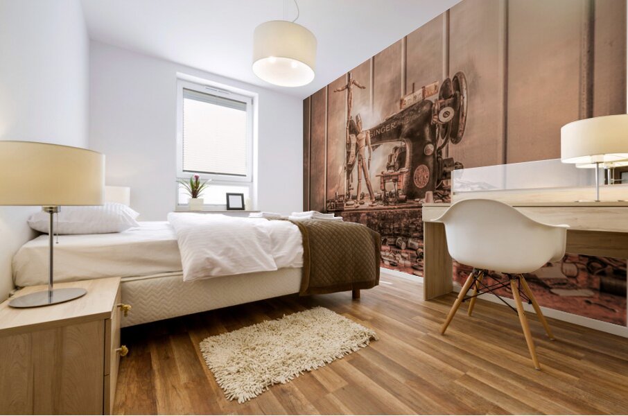 Circus Sew Lair Mural print