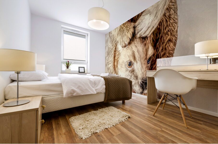 Rustic Country Calm Mural print