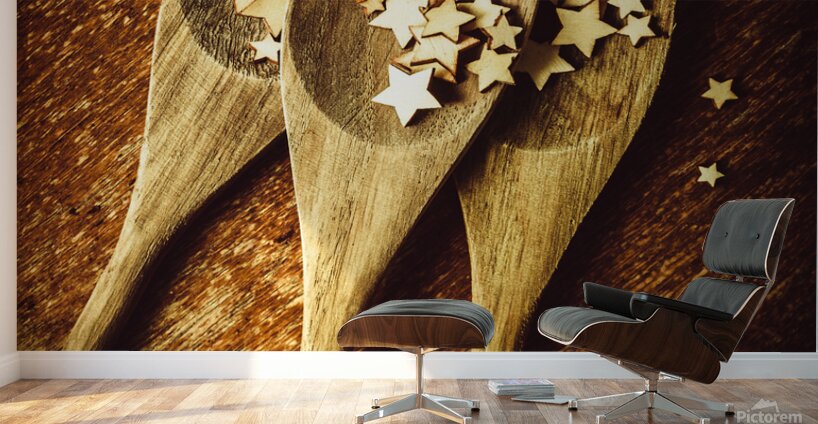 Quality dish review in the baking Wall Murals