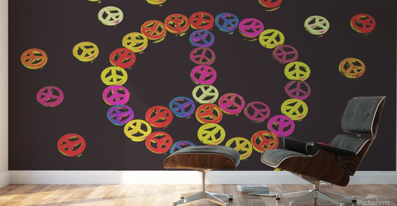 Pieces of peace Wall Murals