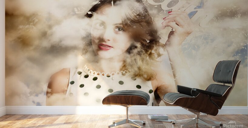 Pin-up your dreams Wall Murals