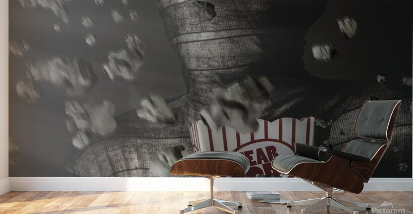 Mummy Wrapped Up In Fear Porn News Wall Murals