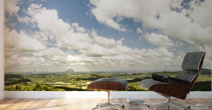Sunshine Coast Hinterland Panoramic  Wall Murals