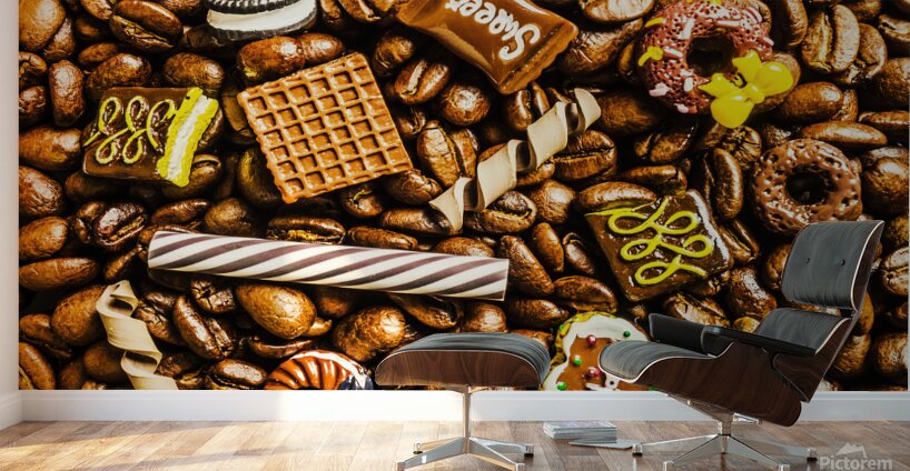 Coffee candy Wall Murals