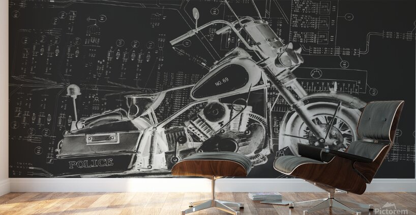 The Patrol Grid Wall Murals