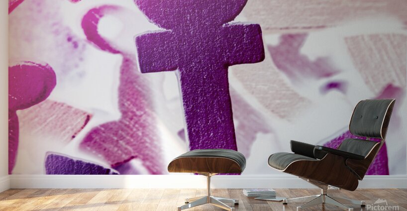 Stuck on sailing symbols Wall Murals