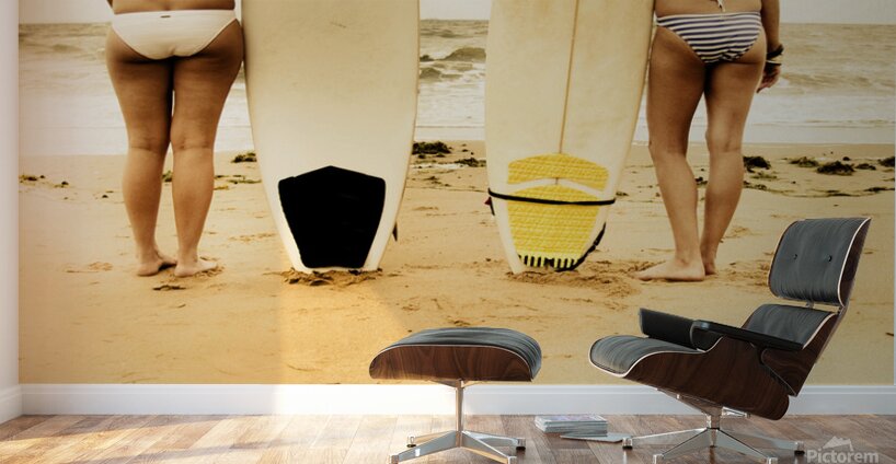 Summer surf scenes Wall Murals