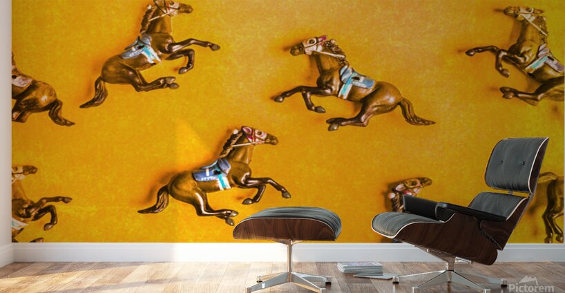 Patterned race derby Wall Murals