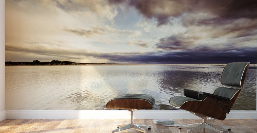 Pastel bay Wall Murals