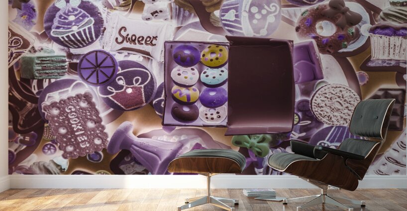 Around the racetrack Wall Murals