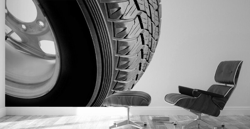 Make Tyre Tracks Wall Murals