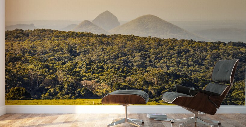 View to the Sunshine Coast Wall Murals