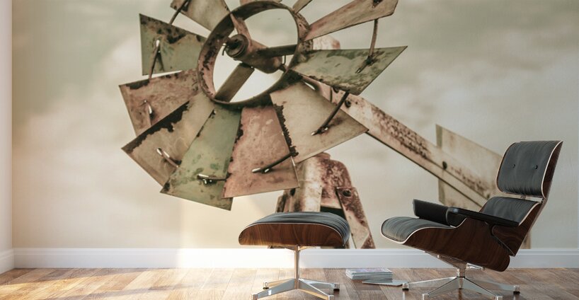 Australian Aermotor windmill Wall Murals