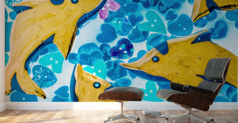 Wild hearts Wall Murals