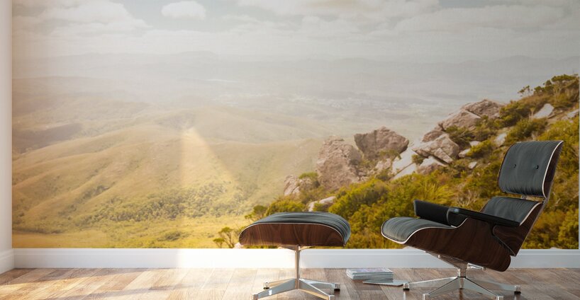Scenic mountain peak Wall Murals
