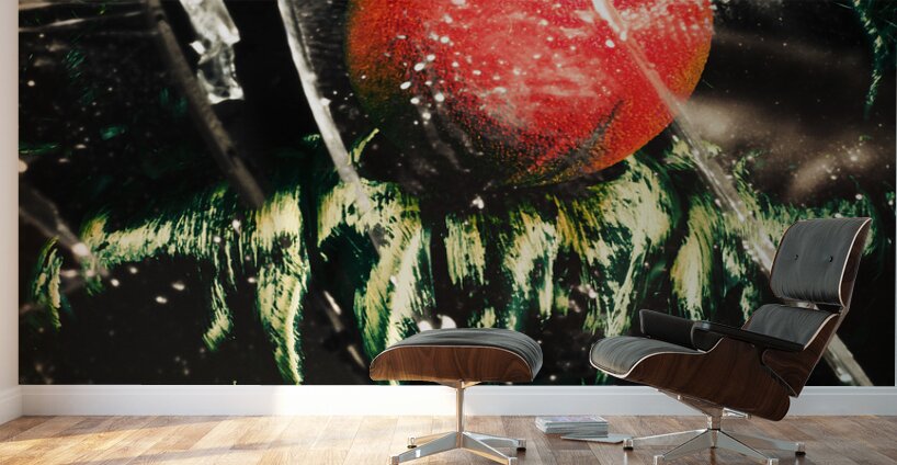 Twisted evil clown portrait Wall Murals