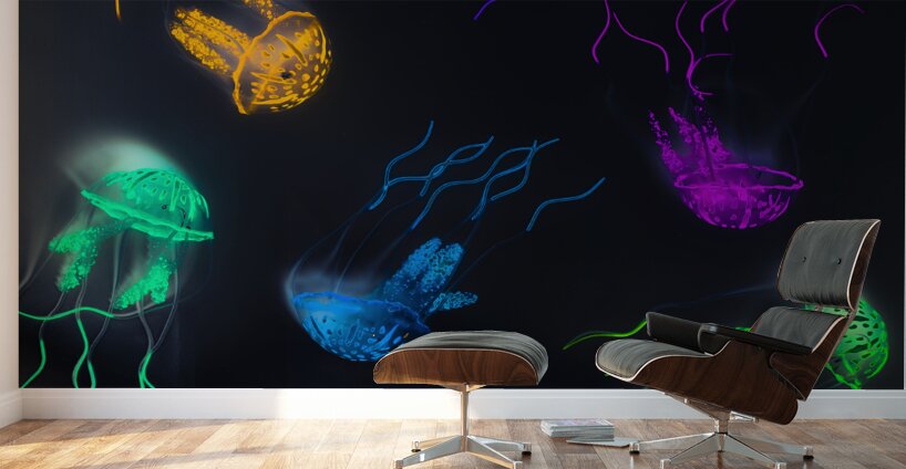 Movement in motions Wall Murals