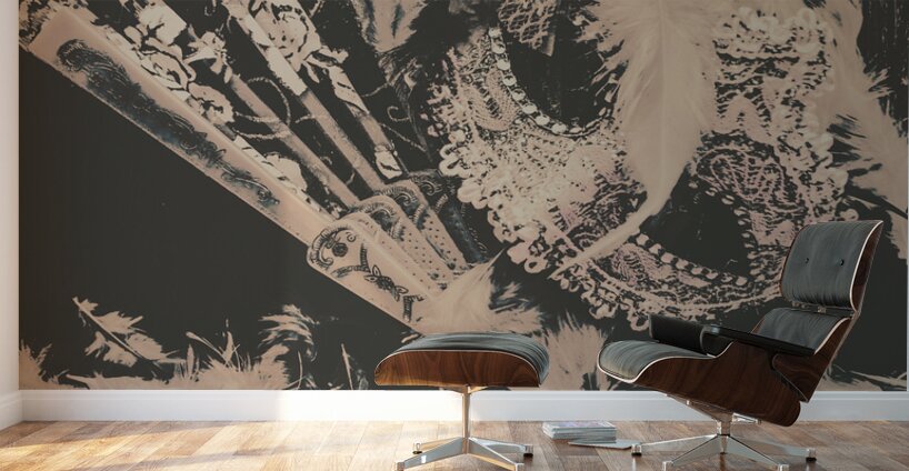 Scene from a country and western cabaret  Wall Murals