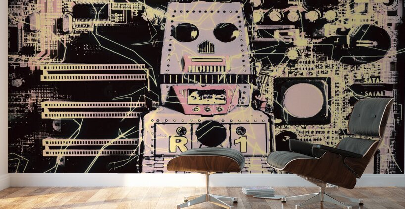 Cybernetic systems Wall Murals