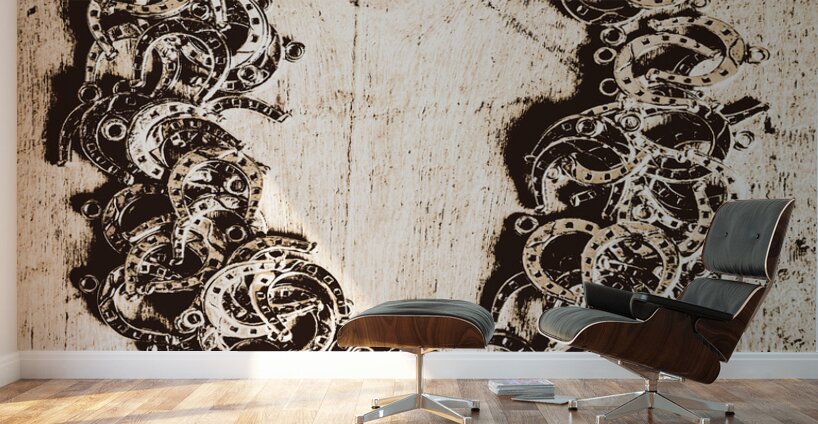Horse Shoe U Wall Murals