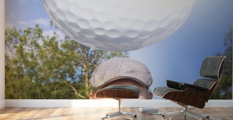 Impending Golf Injury Wall Murals