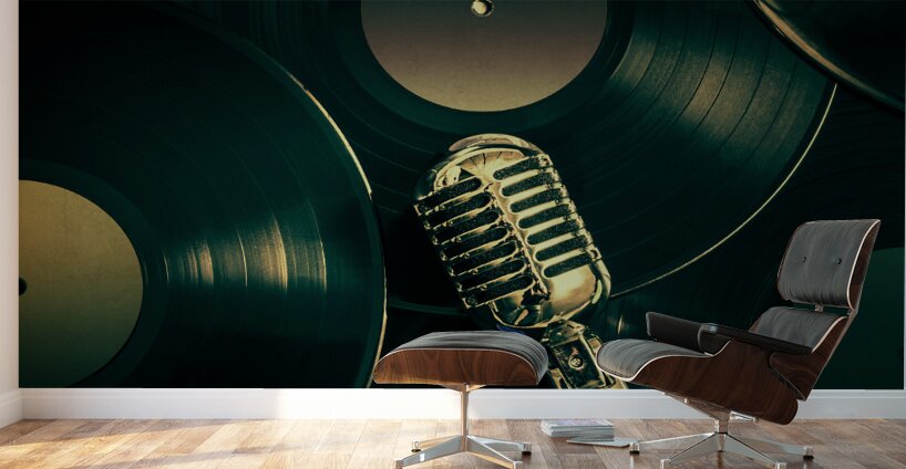 Recording studio art Wall Murals