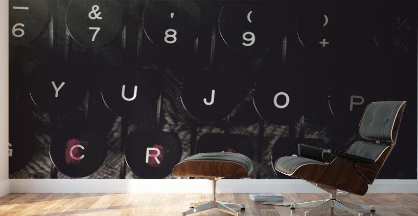 A crime story written in blood Wall Murals