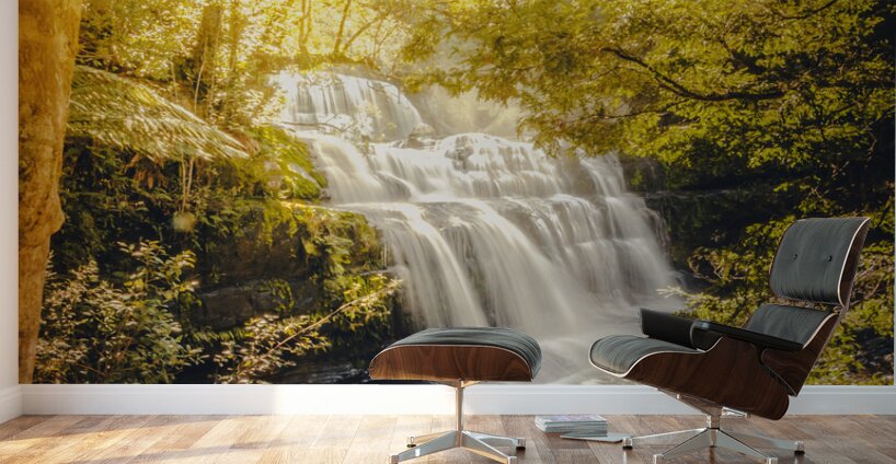 Water in fall Wall Murals
