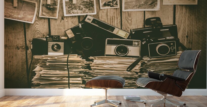 The art of film photography Wall Murals