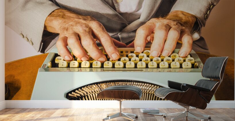 Pressing plots Wall Murals