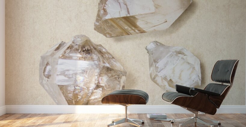 Quartz crystals Wall Murals